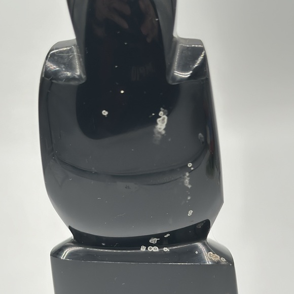 Obsidian Native Statue from Mexico. 7 1/2” tall - Picture 5 of 6